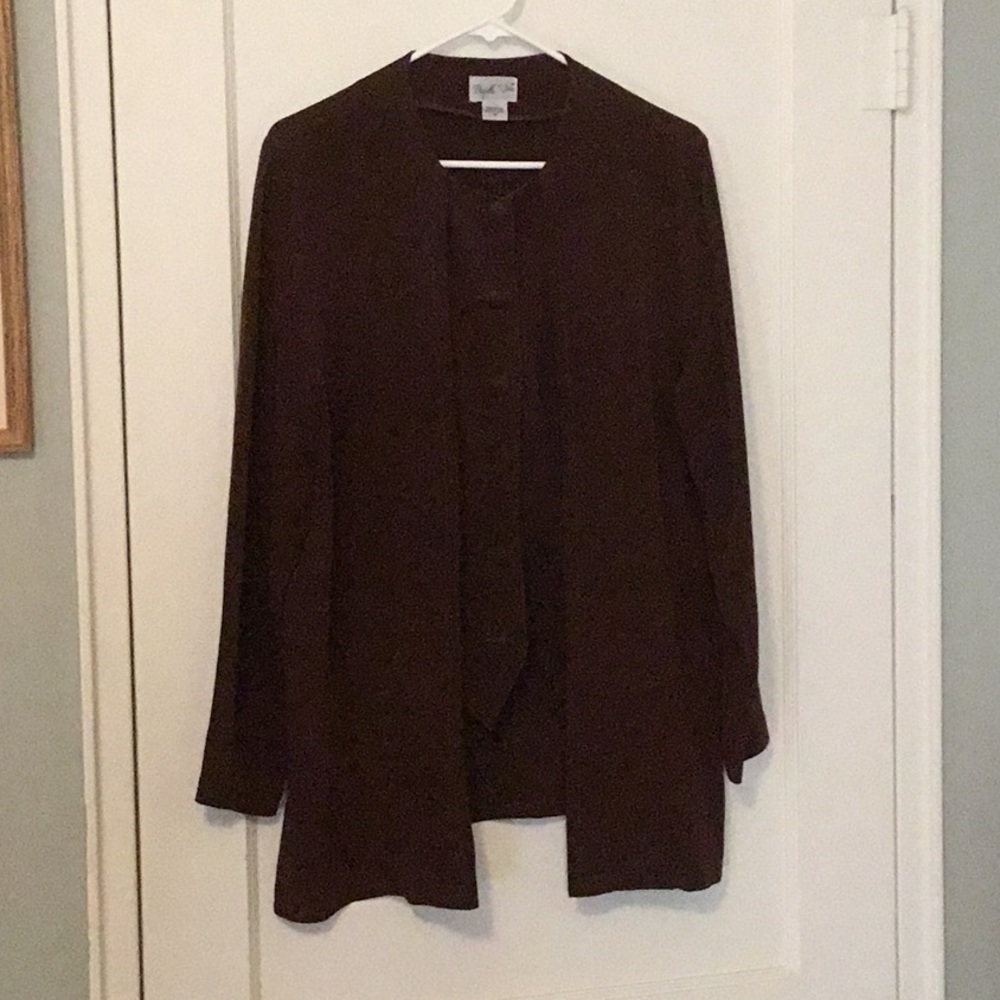 Silk vest jacket